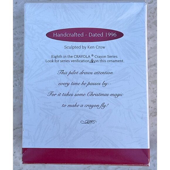 Hallmark Keepsake Collector’s Ornament 1996 Bright Flying Colors Crayola Gift - Picture 12 of 12